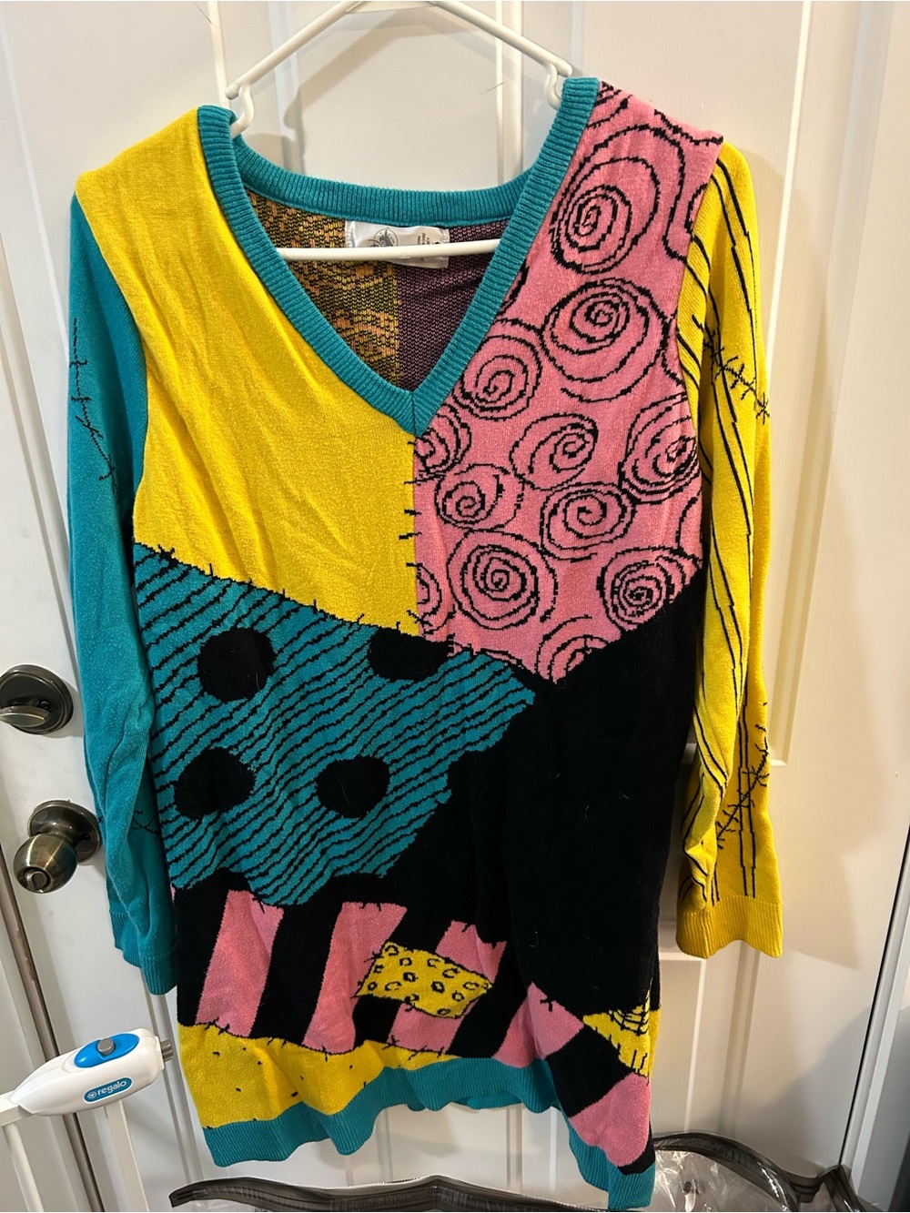 Disney sally costume sweater dress